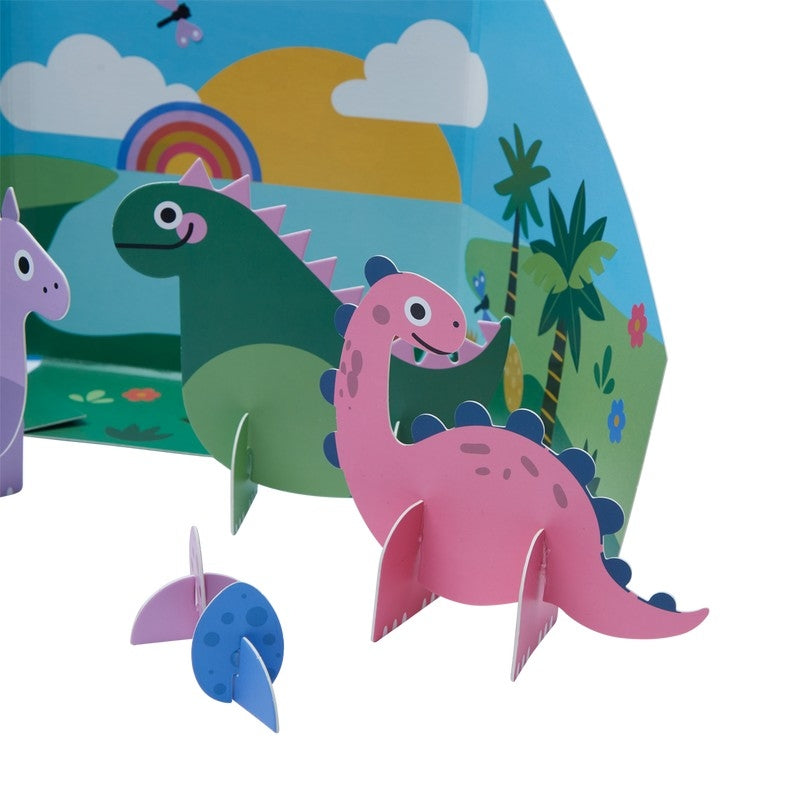 Ooly Pop! Make and Play Activity Scene - Dino Land