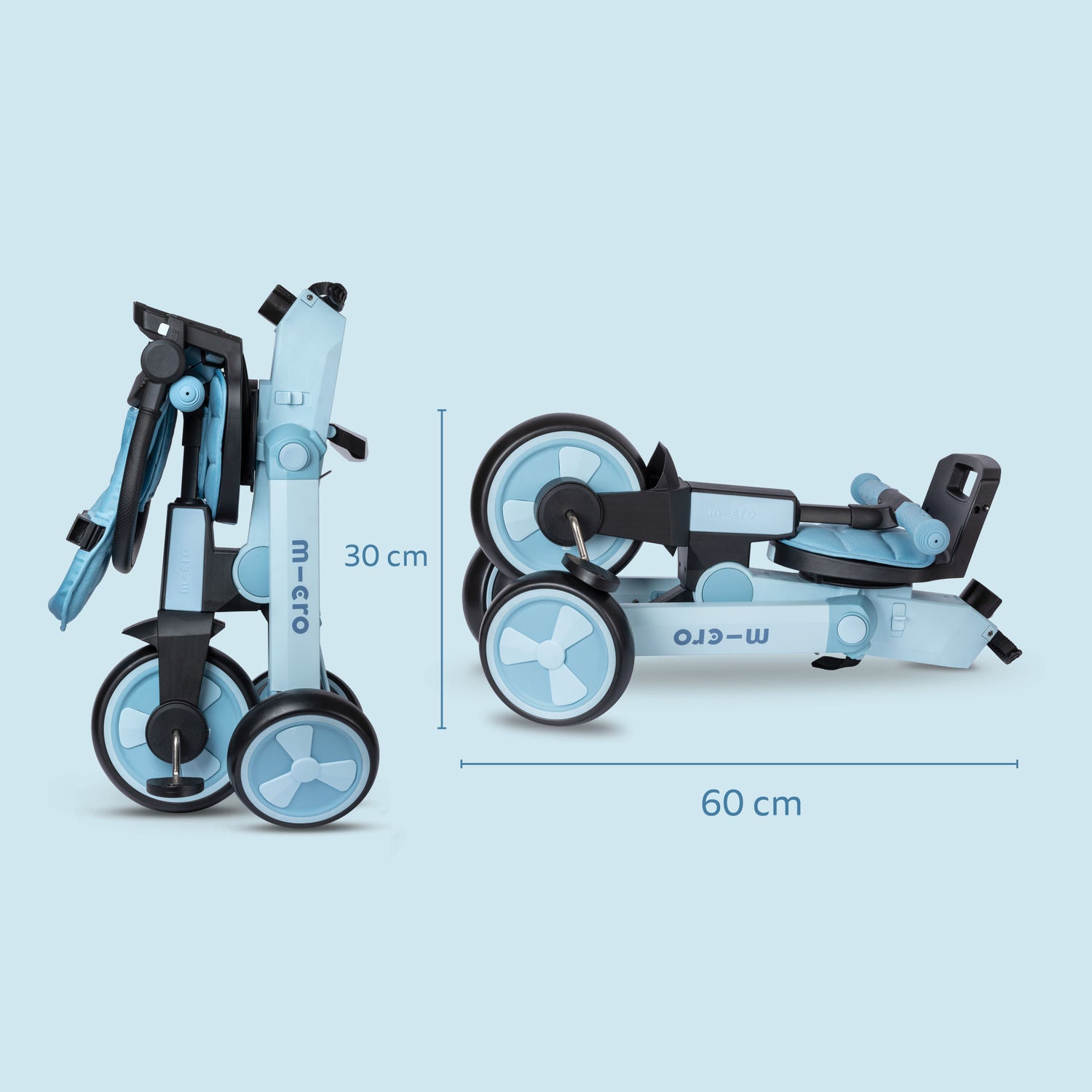 Micro Tricycle - Ice Blue
