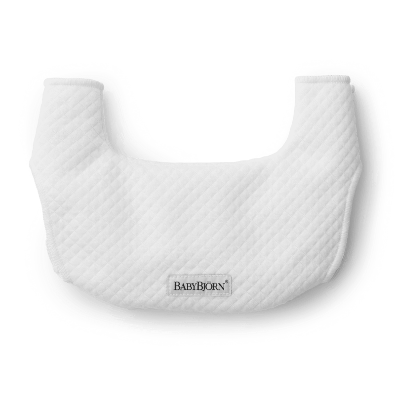BabyBjorn Bib for Baby Carrier Harmony - White