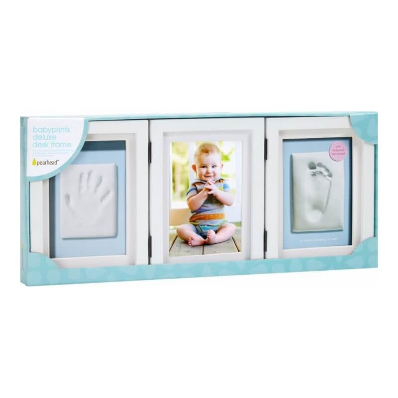 Pearhead Babyprints Deluxe Desk Frame - White