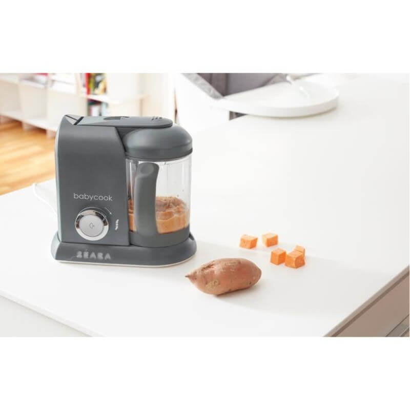 Beaba Babycook Solo - Dark Grey Bundle