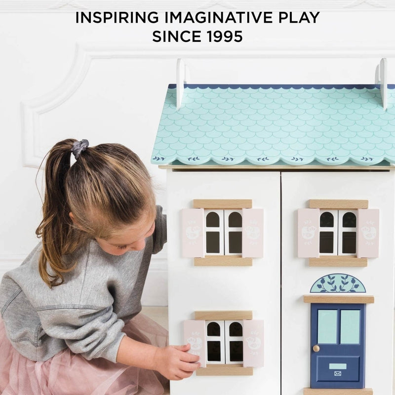 Le Toy Van Bluebelle Wooden Dolls House (FSC 100%)