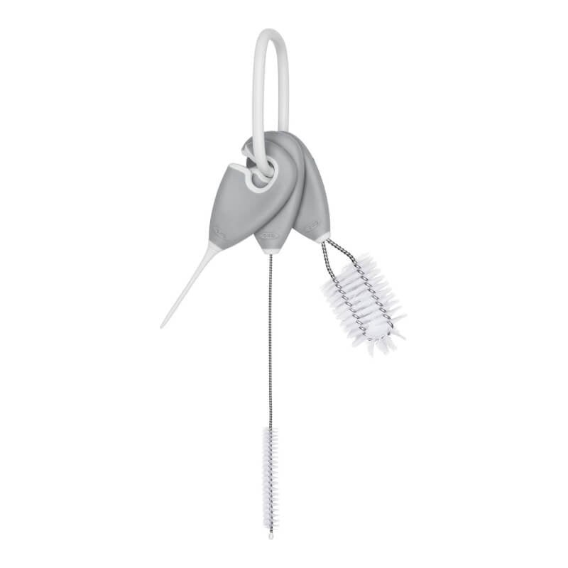 OXO Tot Baby Bottle & Cup Cleaning Set - Grey