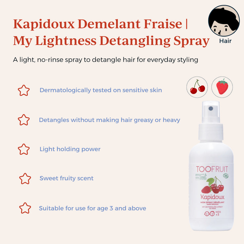 TOOFRUIT Kapidoux Mon Spray Démêlant | My Lightness Detangling Spray