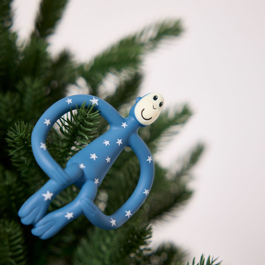 Matchstick Monkey Original Teething Toy with Tail - Little Stars