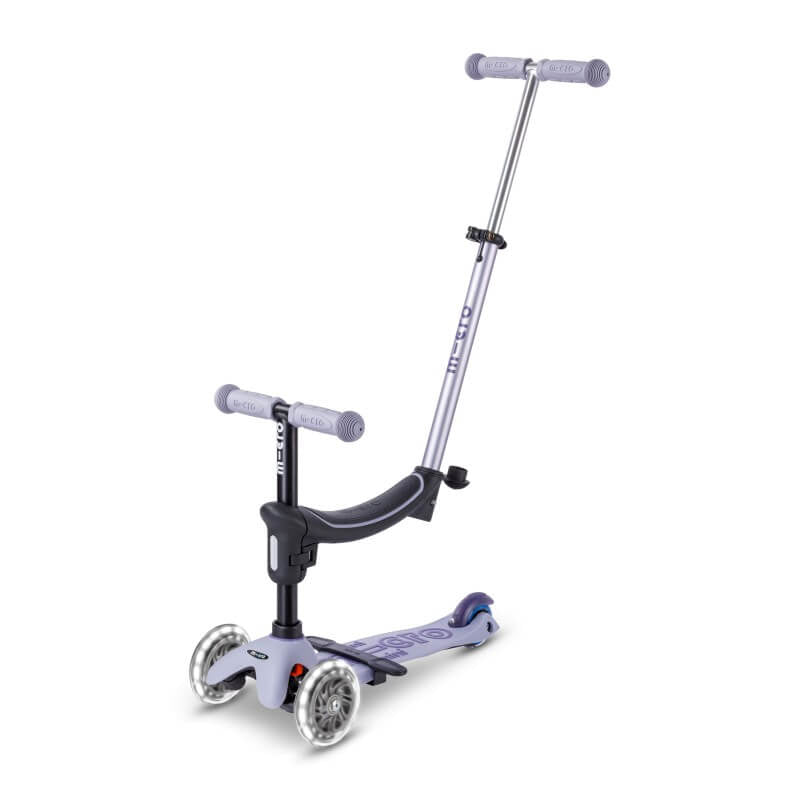 Micro Scooter Mini2Grow Deluxe LED 2.0 - Lavender Mist