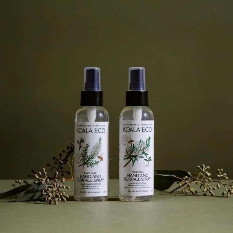 Koala Eco Natural Hand & Surface Spray - Lemon Scented Tea Tree 125ml