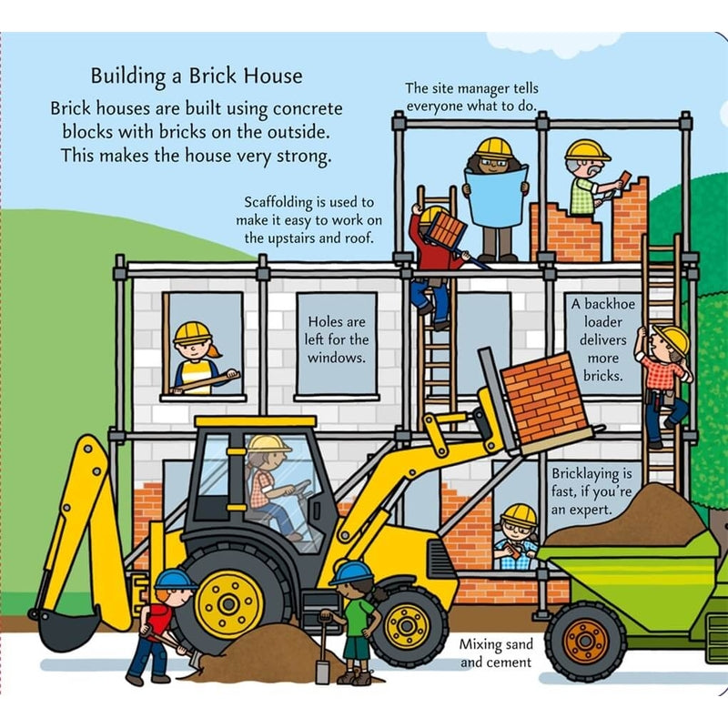 Playtown: Construction: A Lift-The-Flap Book