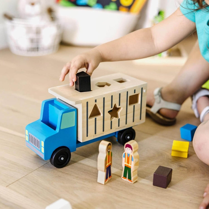 Melissa & Doug Shape-sorting Dump Truck
