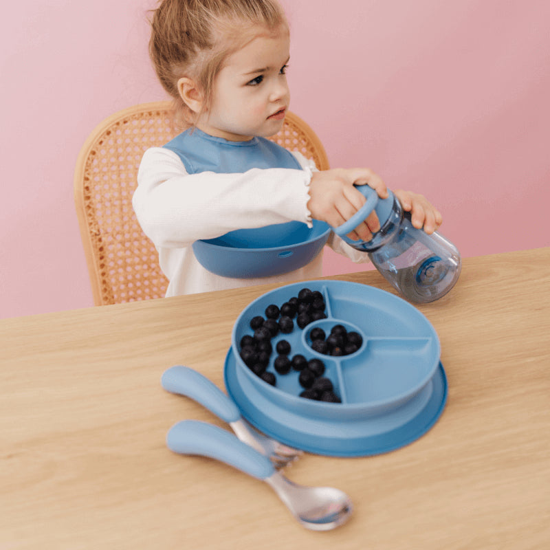 OXO Tot Stick & Stay Suction Divided Plate