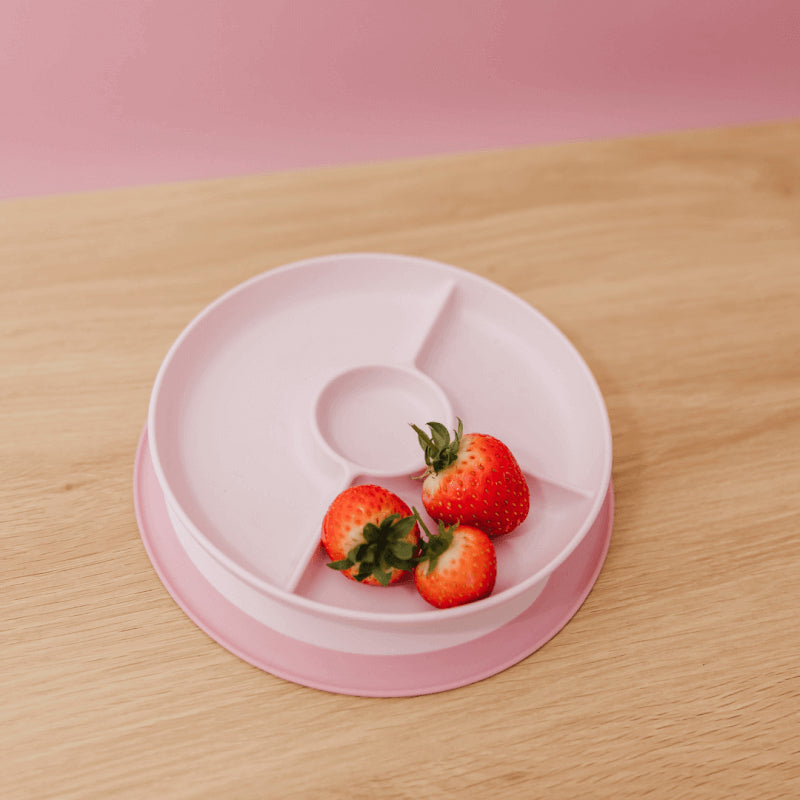 OXO Tot Stick & Stay Suction Divided Plate