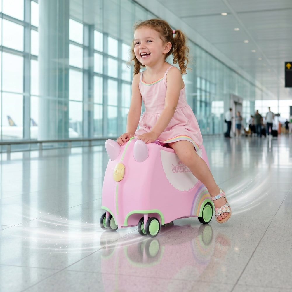 Trunki Glide Ride-on Luggage - Frank the Firetruck