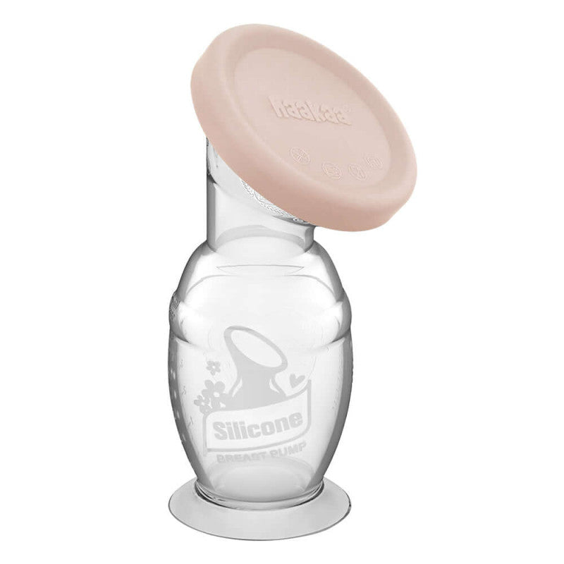 Haakaa 150ml Silicone Breast Pump & Silicone Cap