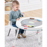 Baby standing and cruising at the Skip Hop Silver Lining Cloud Activity Centre