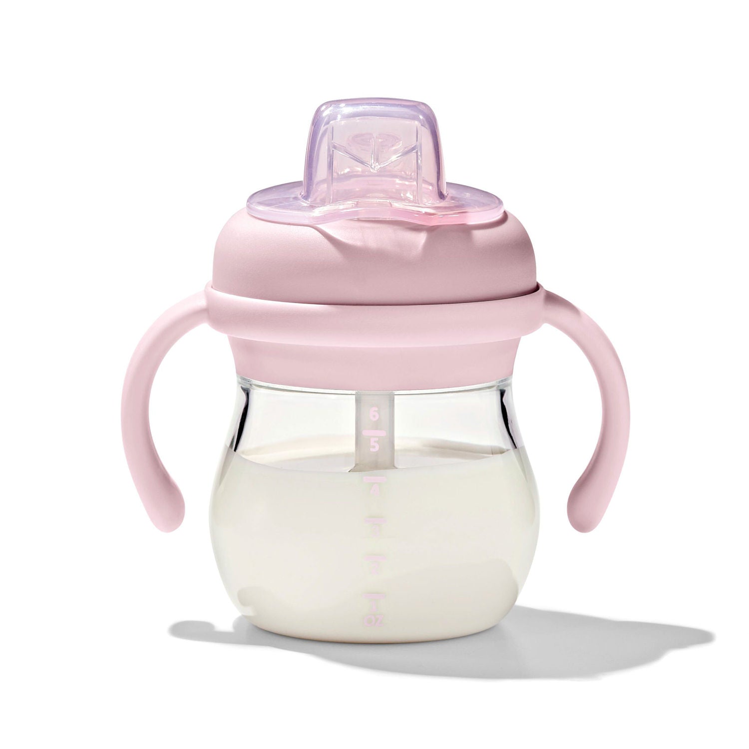 OXO Tot Transitions Soft Spout Sippy Cup With Removable Handles 150ml - Blossom