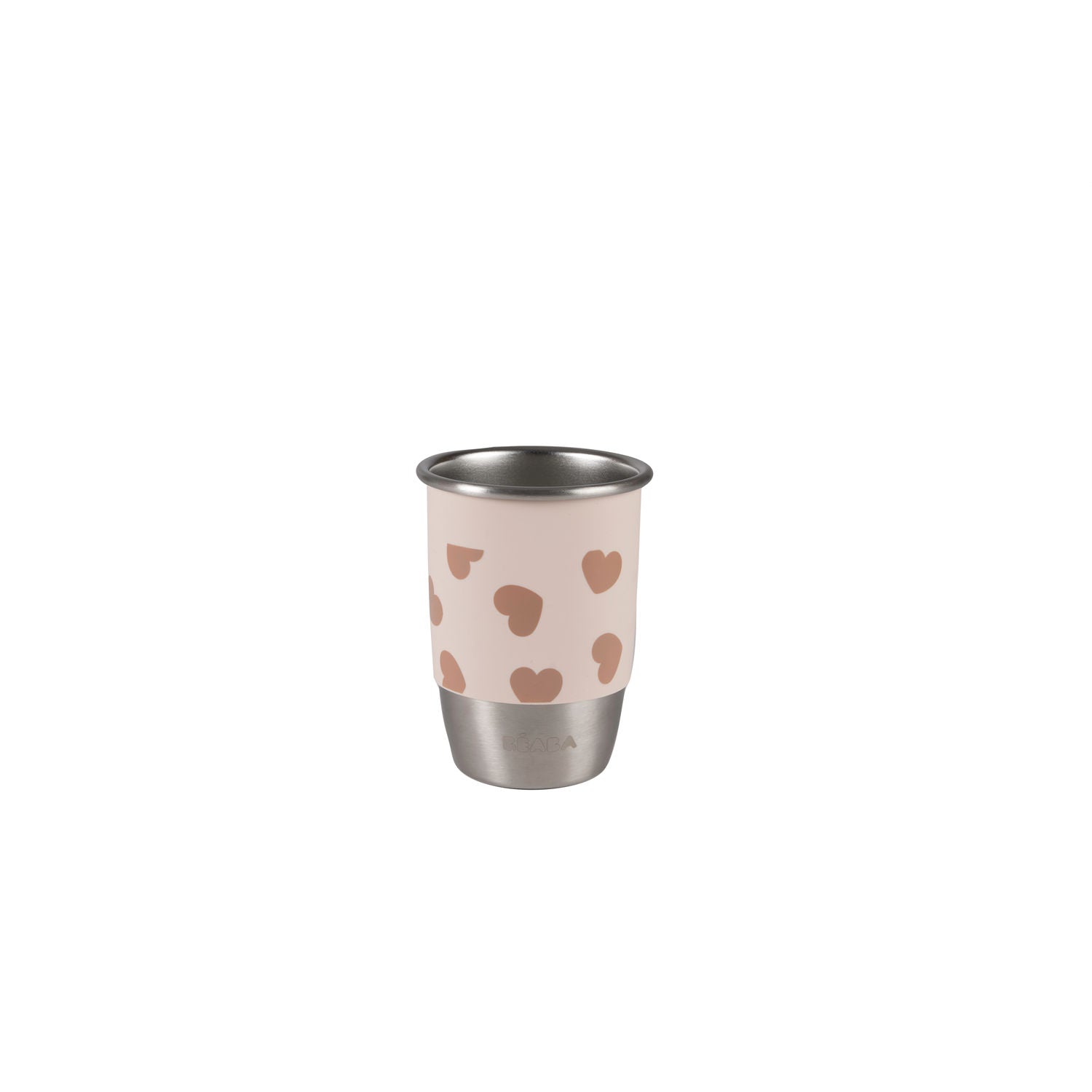 Beaba Click & Drink 360 Stainless Steel Learning Cup 240ml - Big Love