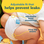 Charlie Banana Reusable Swim Diaper Drawstring - Mr Dragon