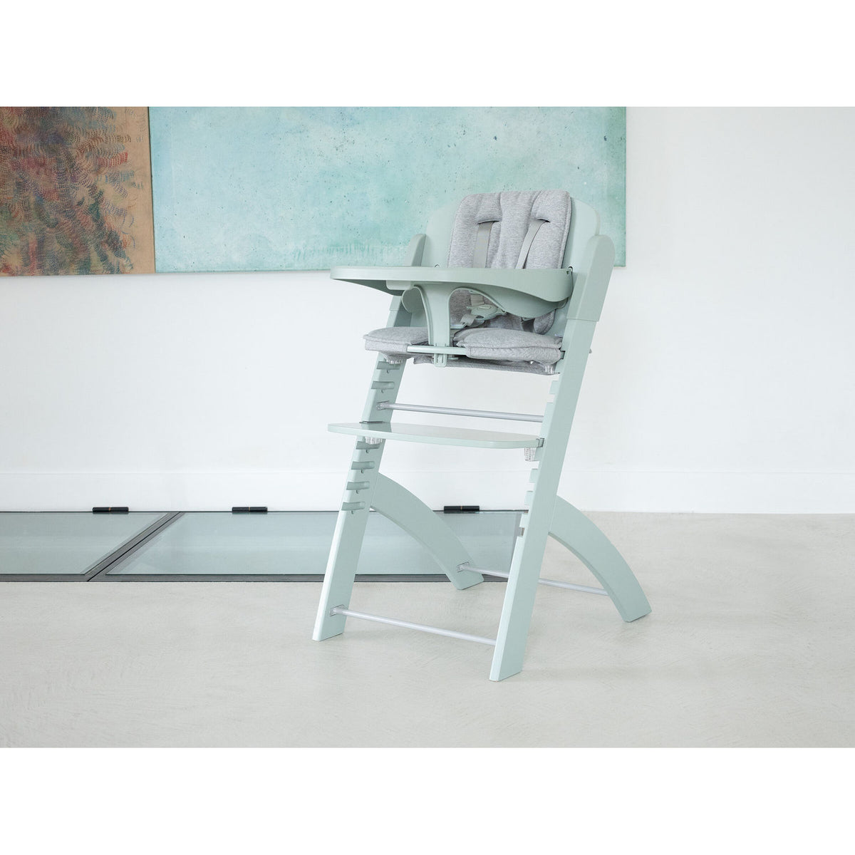 Childhome Evosit Cushion - Jersey Grey