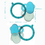 Matchstick Monkey Cooling Teether - Blue & Mint