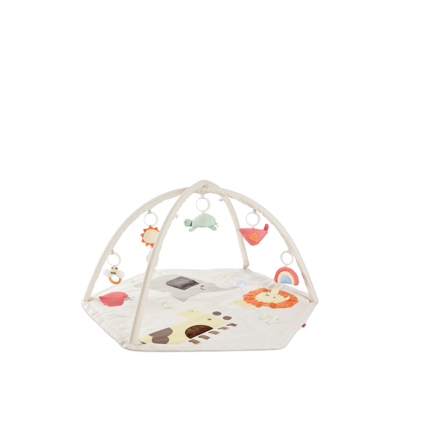 Skip Hop Geometric Wonders Activity Gym (With Crocodile Tummy Time Mirror)