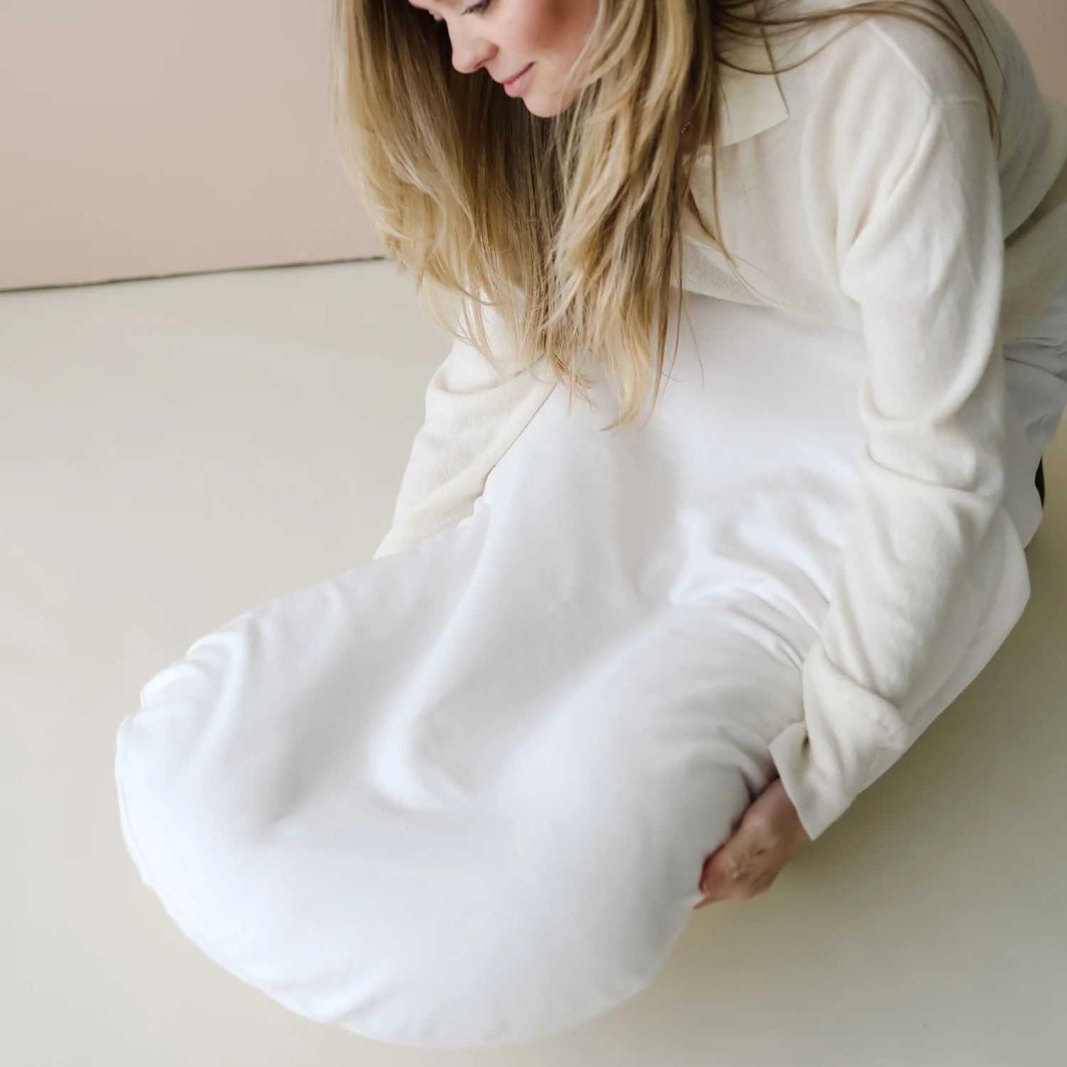 Snuggle Me  Snuggle Me Infant Lounger Spare Cover - Natural