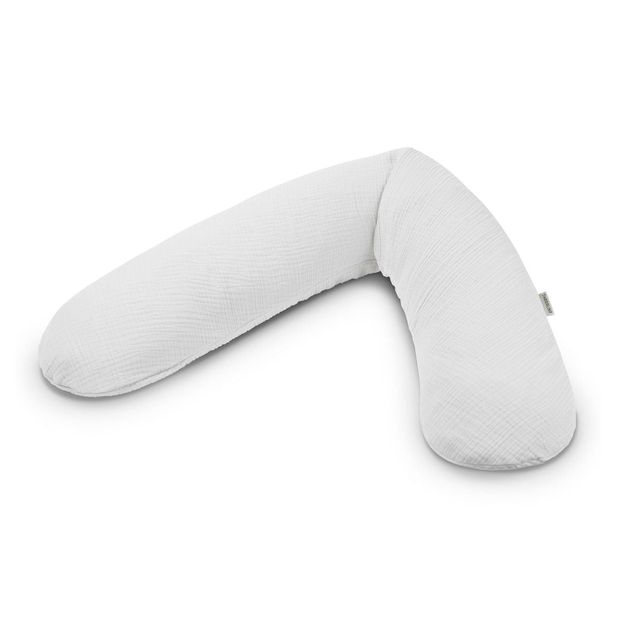 Theraline The Original Maternity & Nursing Pillow Cover - Light Grey Muslin