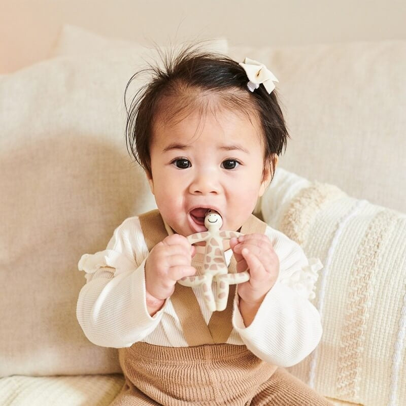 Matchstick Monkey Animal Teether - Gigi Giraffe