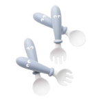 BabyBjorn Baby Spoon and Fork, 4 pcs