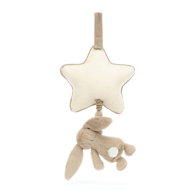 Jellycat Bashful Bunny Beige Woven Musical Toy 30cm