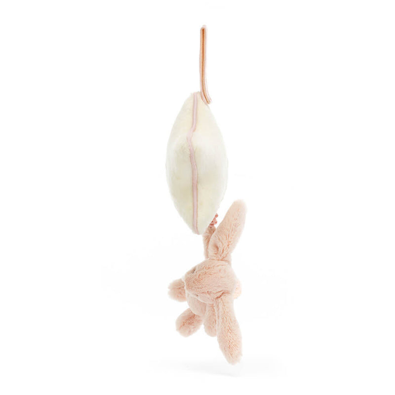 Jellycat Bashful Bunny Blush Woven Musical Toy 30cm