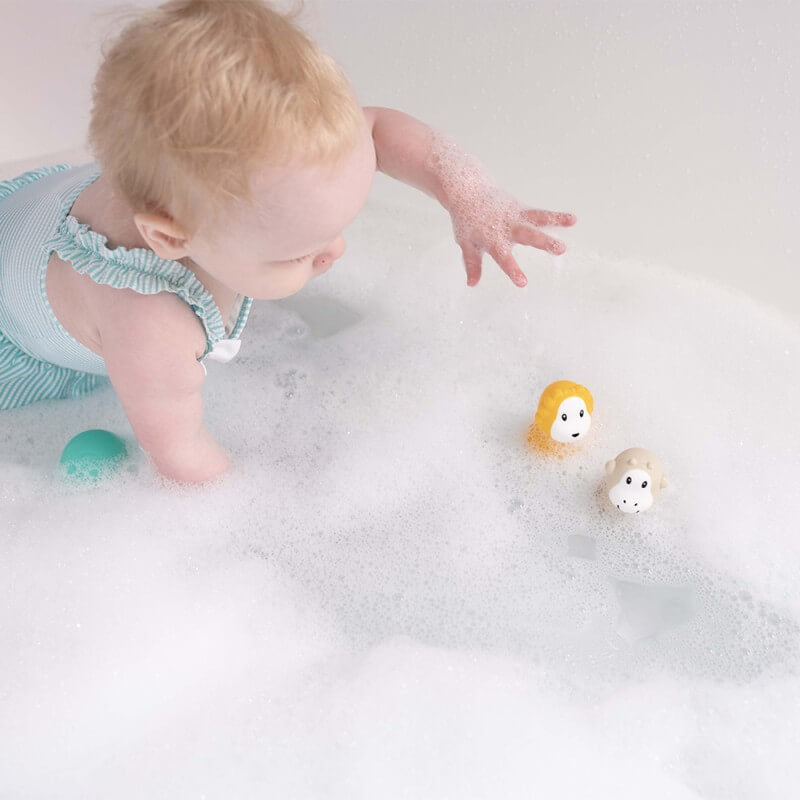 Matchstick Monkey Bathtime Wobblers - Lion & Giraffe