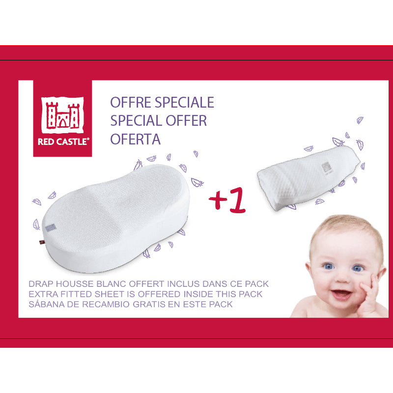 Red Castle | Cocoonababy Nest Special Bundle with Extra Fitted Sheet
