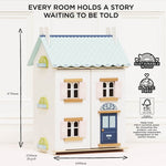 Le Toy Van Bluebelle  Wooden Dolls House (FSC 100%)