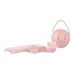 Suavinex Baby 4 piece Gift Set -  Bonhomia Owl Pink