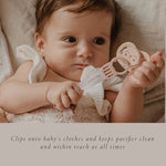 Suavinex Ribbon Soother Clip -  Bonhomia Owl