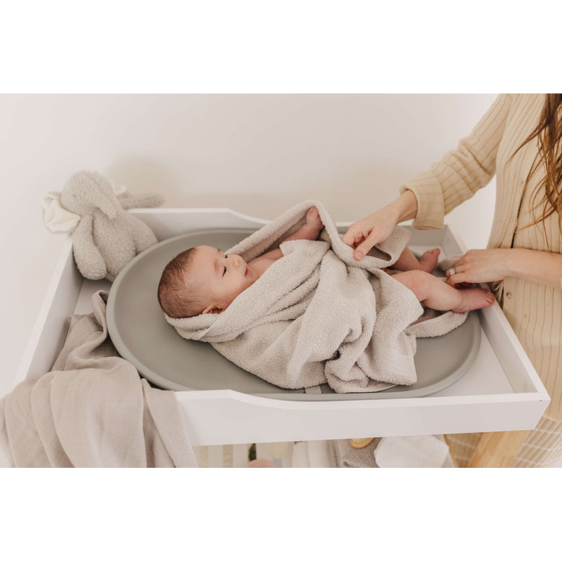 Bubble Cuddle Changing Mat - Grey