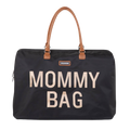 Childhome Mommy Nursery Bag - Black/Gold