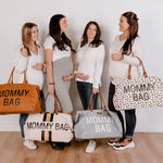 Childhome Mommy Nursery Bag - Grey/Off White
