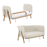 Tutti Bambini Cozee XL Junior Bed & Sofa Expansion Pack - Scandinavian Walnut / Ecru