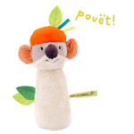 Moulin Roty Dans La Jungle Koco Squeaky Rattle 16.5cm