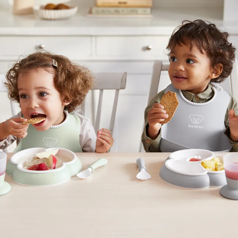 BabyBjorn Baby Plate, Spoon and Fork, 2-Sets