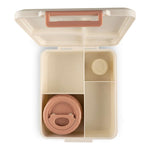 Citron Grand Lunch Box with 4 Compartments and Food Jar - Cherry