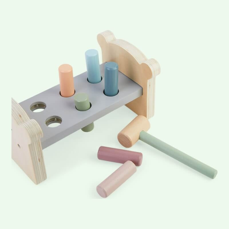 Jabadabado Hammer Peg Teddy