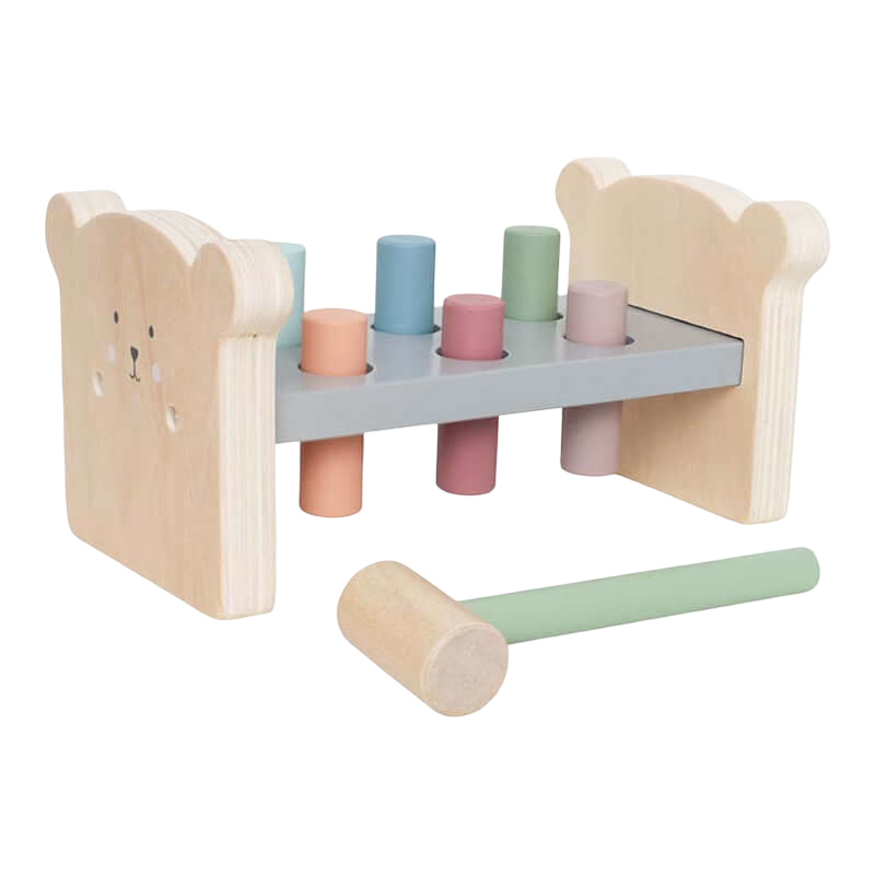 Jabadabado Hammer Peg Teddy