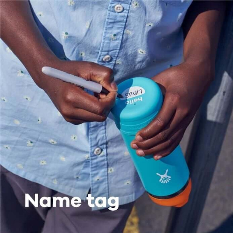 Hydro Flask Kids Wide Mouth Straw Lid with Boot Insulated Water Bottle - 18 Oz - Anemone