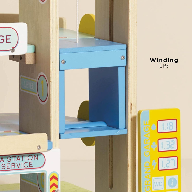 Le Toy Van Le Grand Wooden Garage