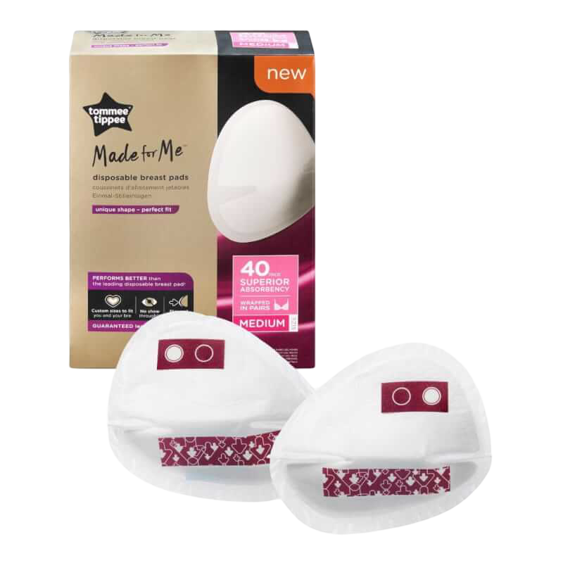 Tommee Tippee Made for Me Disposable Breast Pads 40-Pack