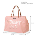Childhome Mommy Nursery Bag - Pink Copper