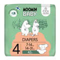 Moomin Baby Baby Diapers Size 4 (7-14Kg) 42pcs