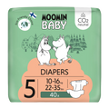 Moomin Baby Baby Diapers Size 5 (10-16Kg) 40pcs
